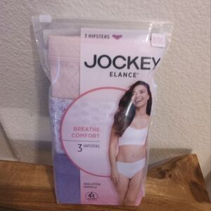 NWT 3 Pack Jockey Cotton Hipsters 10/3XL Firm Price